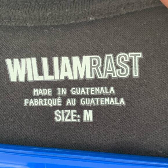 MENS WILLIAM RAST DUAL SNAKES FELT INK GRAPHIC SHIRT SIZE MEDIUM NICE - Picture 3 of 3